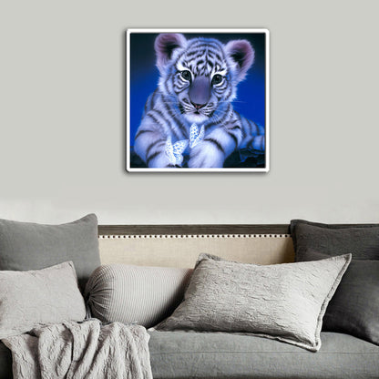 Tiger - Full Round Drill Diamond Painting 30*30CM