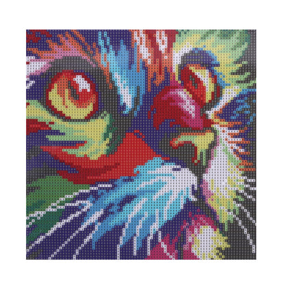 Cats - Full Round Drill Diamond Painting 30*30CM