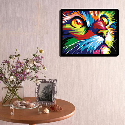 Cats - Full Round Drill Diamond Painting 30*30CM