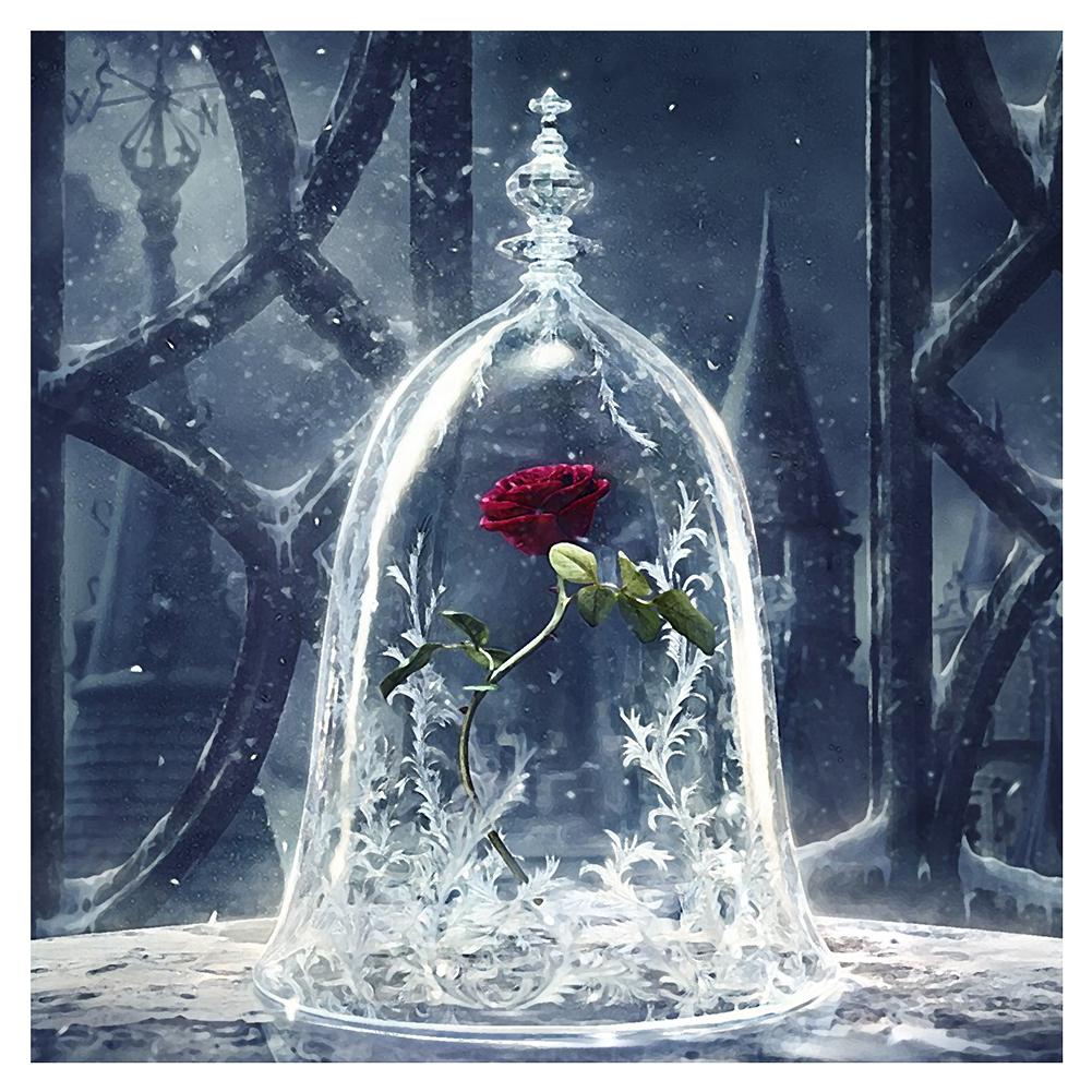 Rose - Full Round Drill Diamond Painting 30*30CM