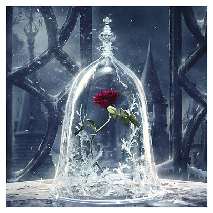 Rose - Full Round Drill Diamond Painting 30*30CM