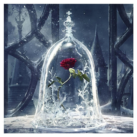 Rose - Full Round Drill Diamond Painting 30*30CM