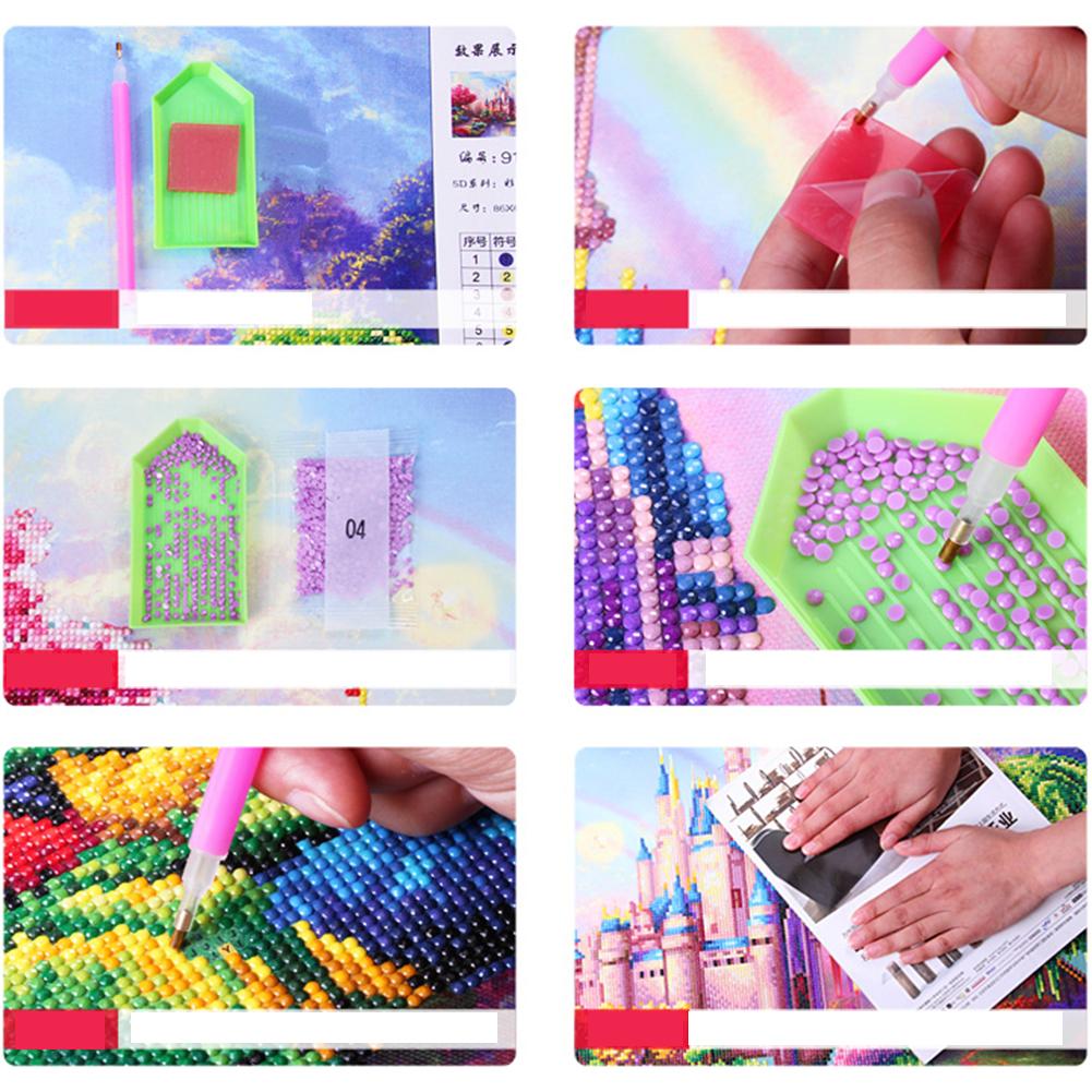 Rose Flowers - Full Round Drill Diamond Painting 30*30CM