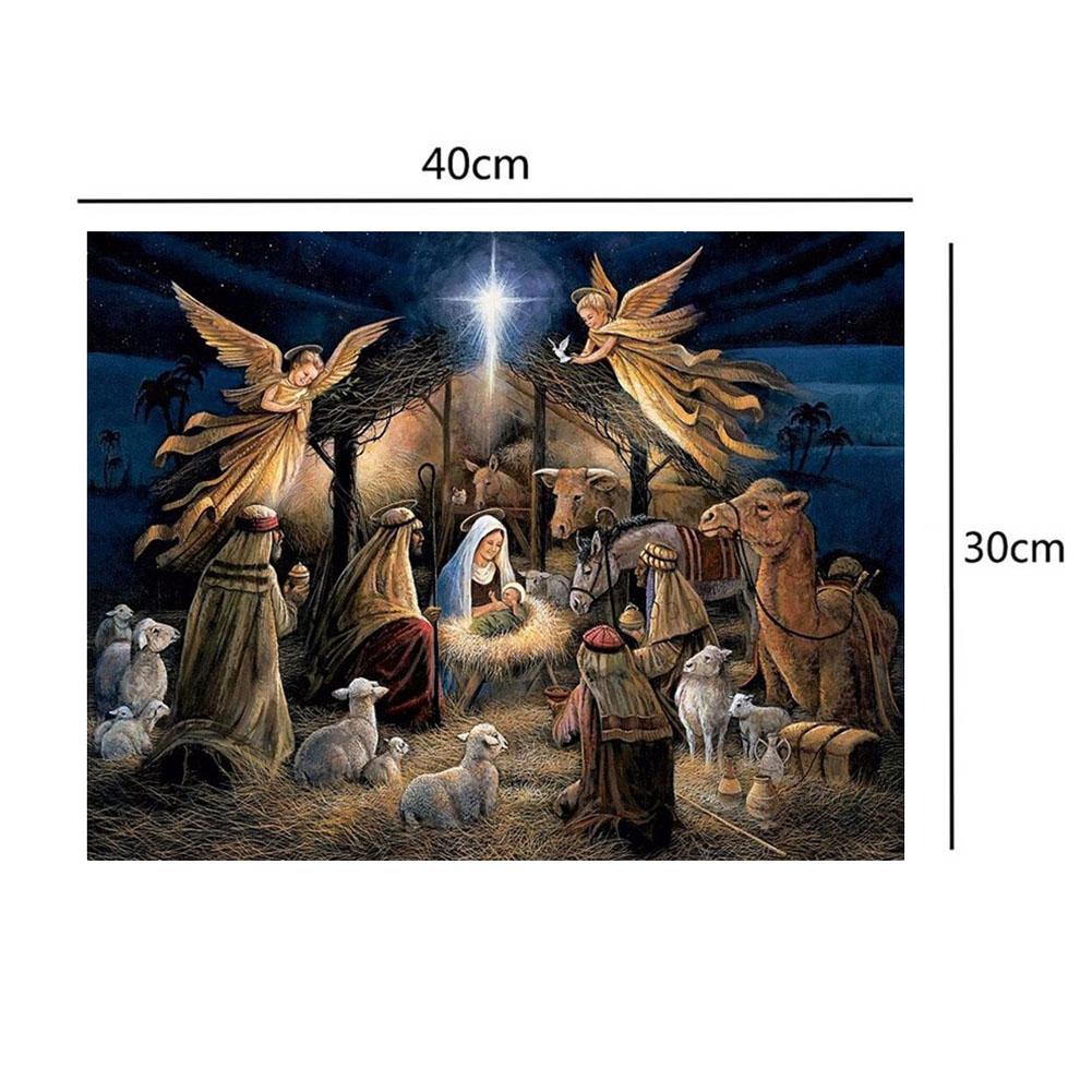 Crowd - Full Round Drill Diamond Painting 40*30CM