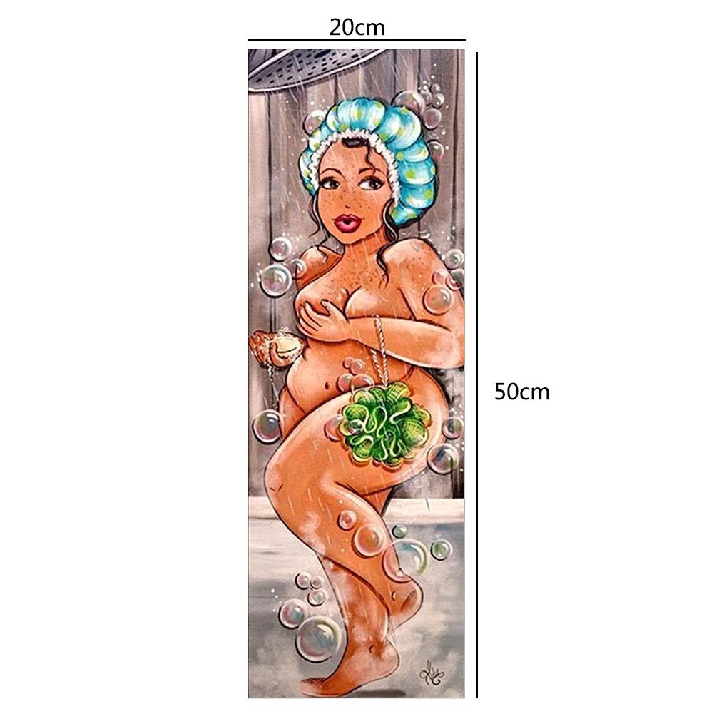Fat Lady - Full Round Drill Diamond Painting 20*50CM