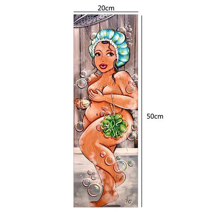 Fat Lady - Full Round Drill Diamond Painting 20*50CM