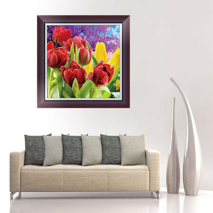 Tulip - Full Round Drill Diamond Painting 30*30CM