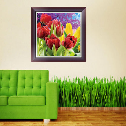 Tulip - Full Round Drill Diamond Painting 30*30CM