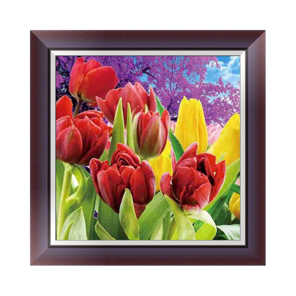 Tulip - Full Round Drill Diamond Painting 30*30CM