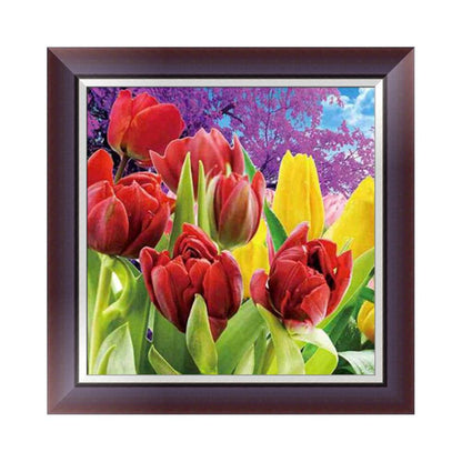 Tulip - Full Round Drill Diamond Painting 30*30CM