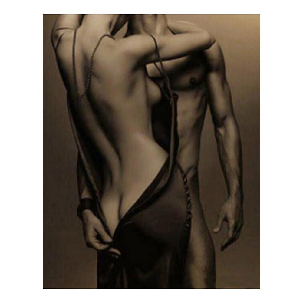 Lovers - Full Round Drill Diamond Painting 25*30 CM