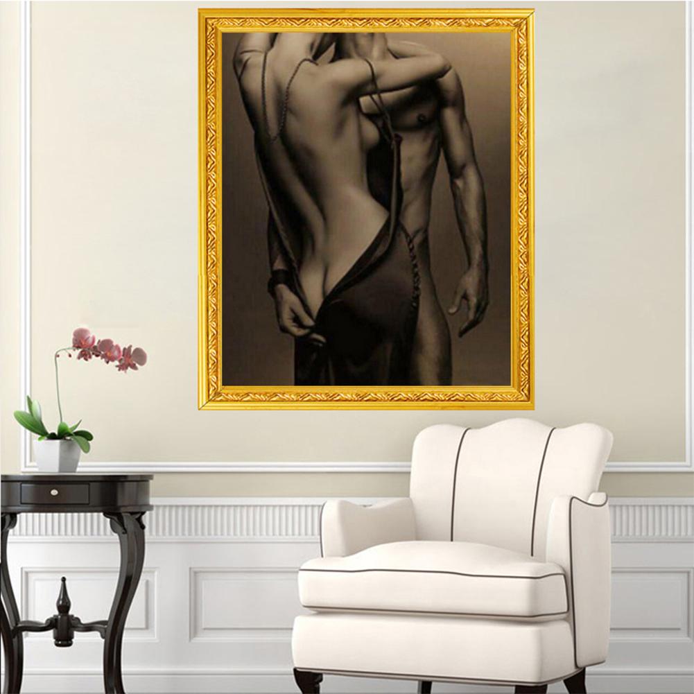 Lovers - Full Round Drill Diamond Painting 25*30 CM