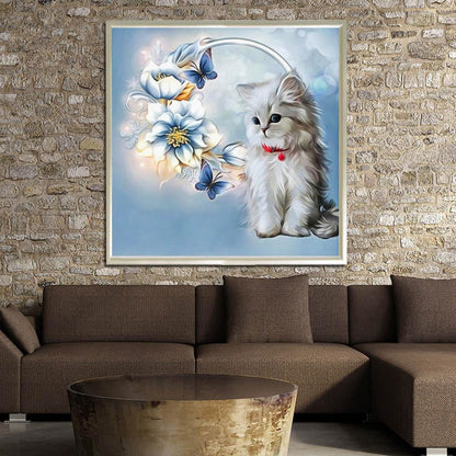 Cat - Full Round Drill Diamond Painting