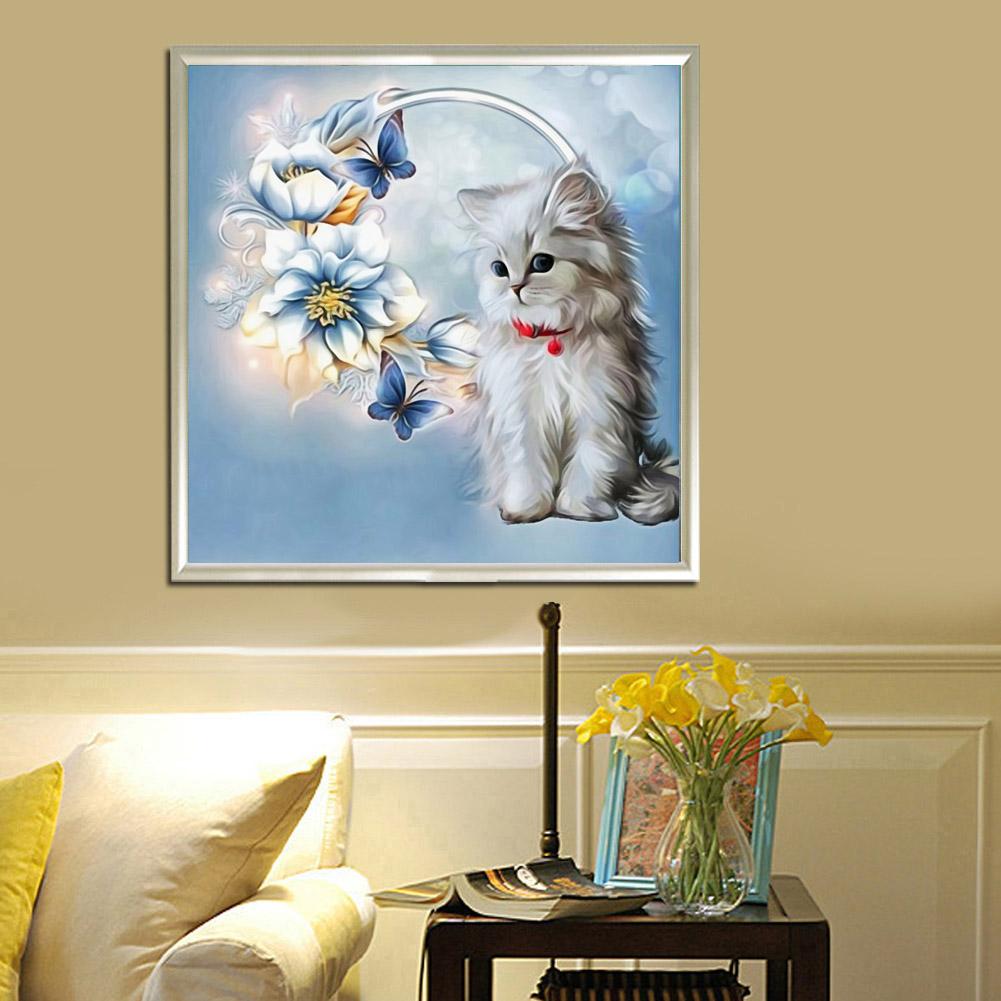 Cat - Full Round Drill Diamond Painting