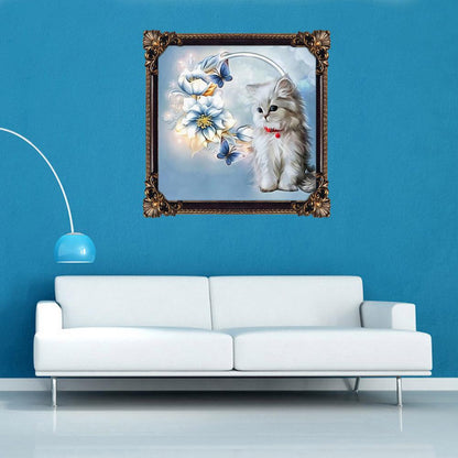 Cat - Full Round Drill Diamond Painting
