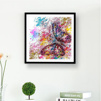 Butterfly - Full Round Drill Diamond Painting 30*30 CM
