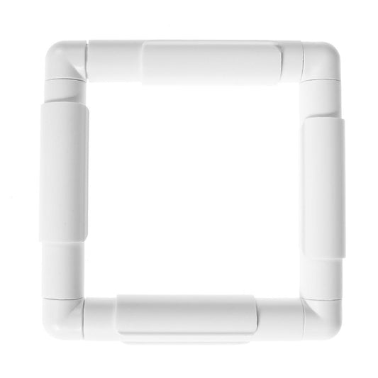 Square Shape Embroidery Frame Craft Cross Stitch Needlework Sewing Hoop(A)