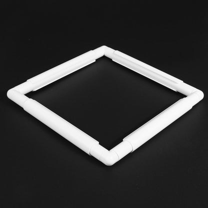 Square Shape Embroidery Frame Craft Cross Stitch Needlework Sewing Hoop(C)