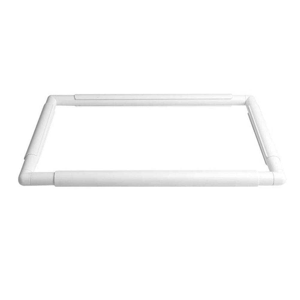 Square Shape Embroidery Frame Craft Cross Stitch Needlework Sewing Hoop(D)