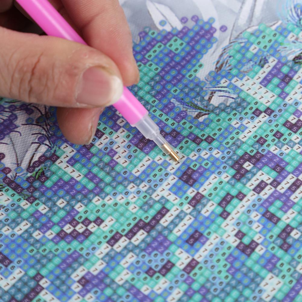 Dolphin - Full Round Drill Diamond Painting 30*40CM