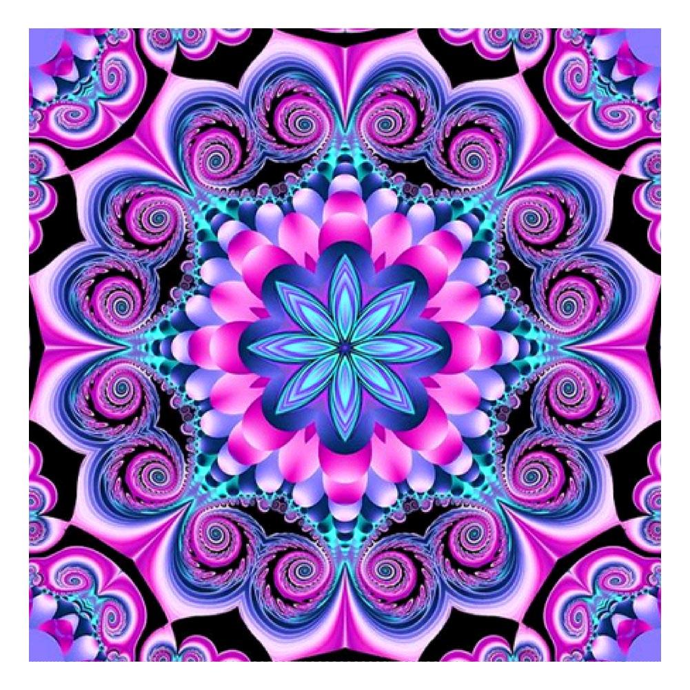 Geometric Flower - Full Square Drill Diamond Painting 30*30CM