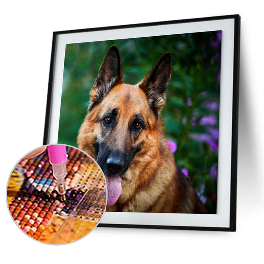 Dog - Full Square Drill Diamond Painting 30*30CM
