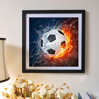 Football - Full Round Drill Diamond Painting 30*30 CM