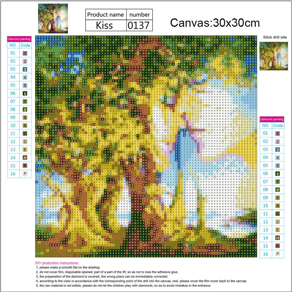 Lover Tree - Full Round Drill Diamond Painting 30*30 CM