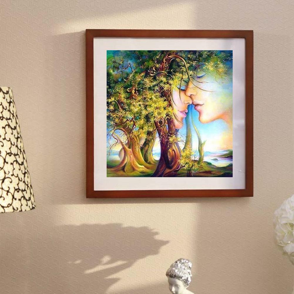 Lover Tree - Full Round Drill Diamond Painting 30*30 CM