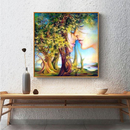 Lover Tree - Full Round Drill Diamond Painting 30*30 CM