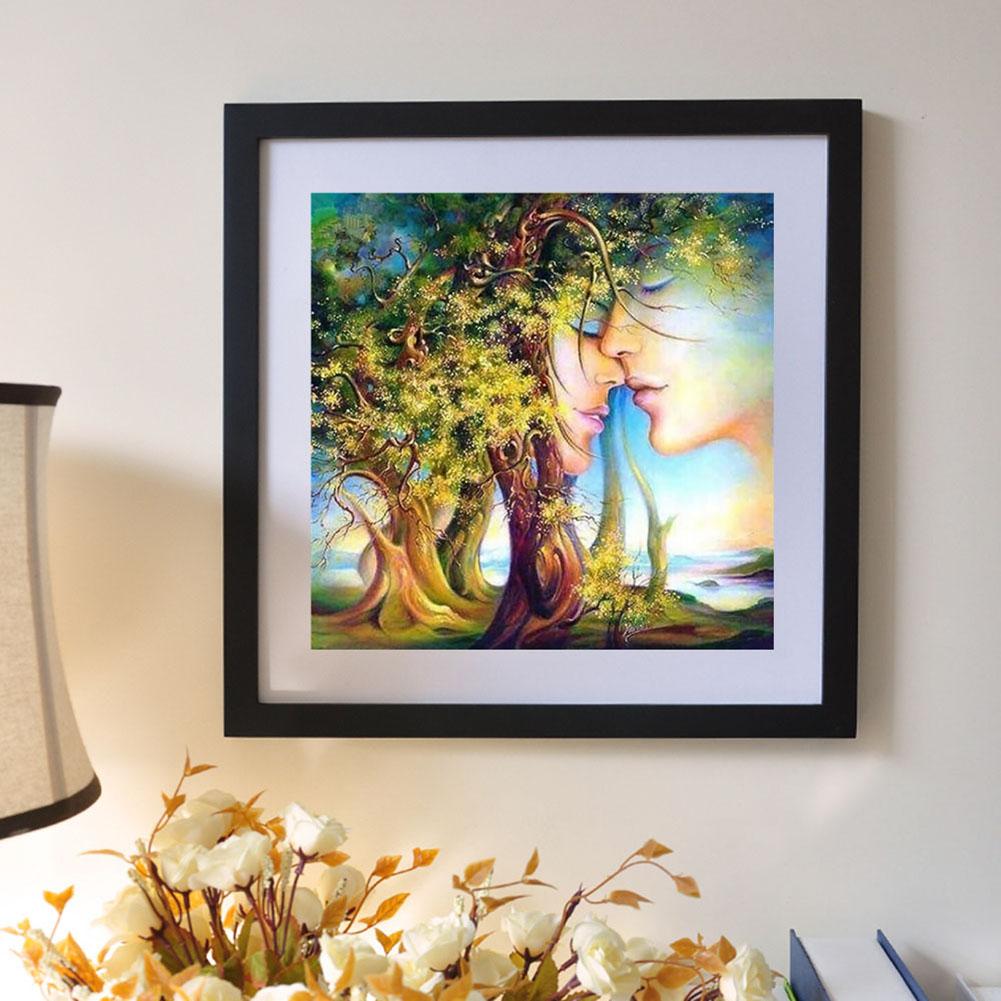 Lover Tree - Full Round Drill Diamond Painting 30*30 CM