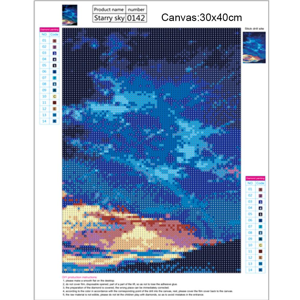 Meteor Shower - Full Round Drill Diamond Painting 40*30 CM