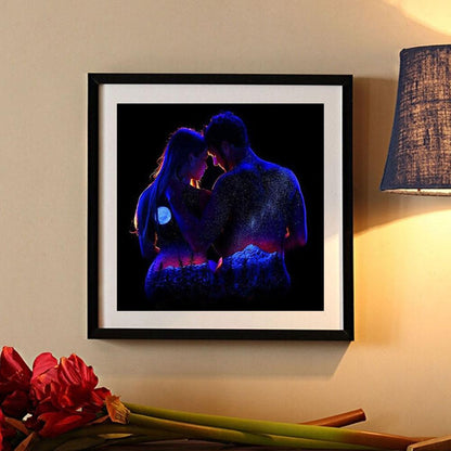 Couple Lovers - Full Round Drill Diamond Painting 30*30 CM