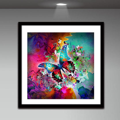 Butterfly - Full Round Drill Diamond Painting 30*30 CM