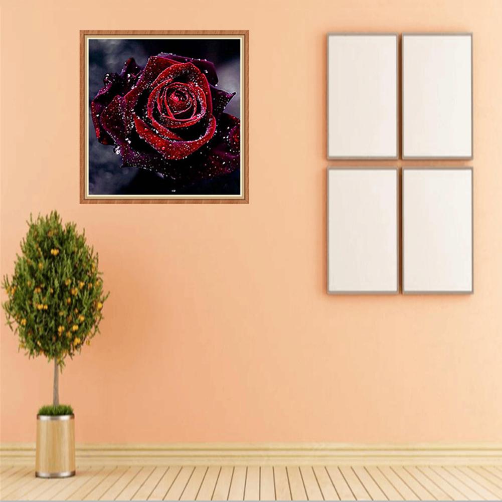 Rose - Full Round Drill Diamond Painting 30*30CM