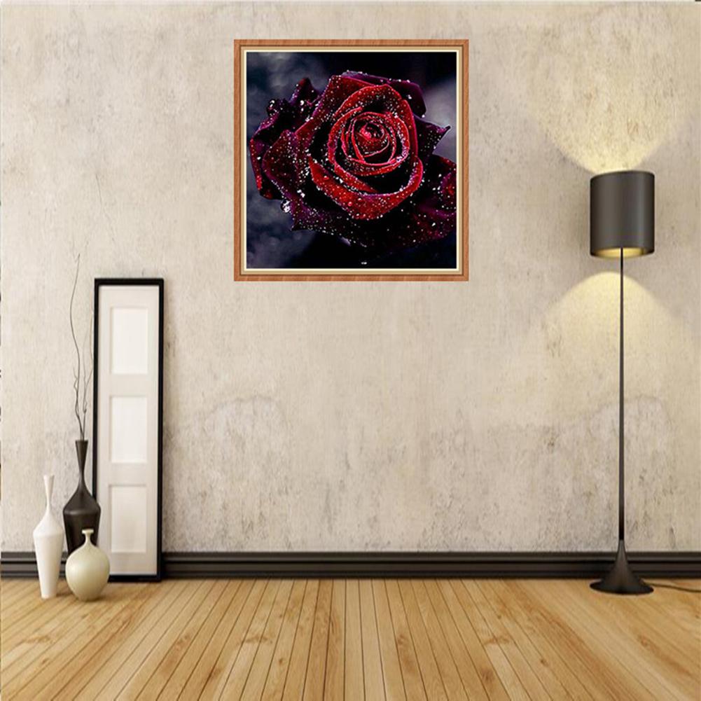 Rose - Full Round Drill Diamond Painting 30*30CM