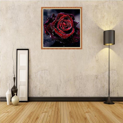 Rose - Full Round Drill Diamond Painting 30*30CM