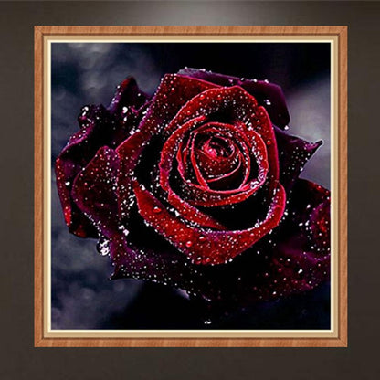 Rose - Full Round Drill Diamond Painting 30*30CM