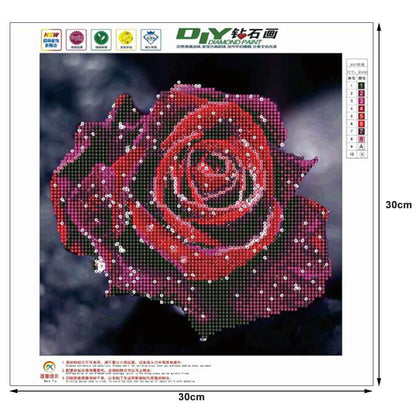 Rose - Full Round Drill Diamond Painting 30*30CM