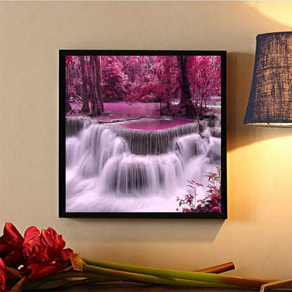 Waterfall - Full Round Drill Diamond Painting 30*30 CM