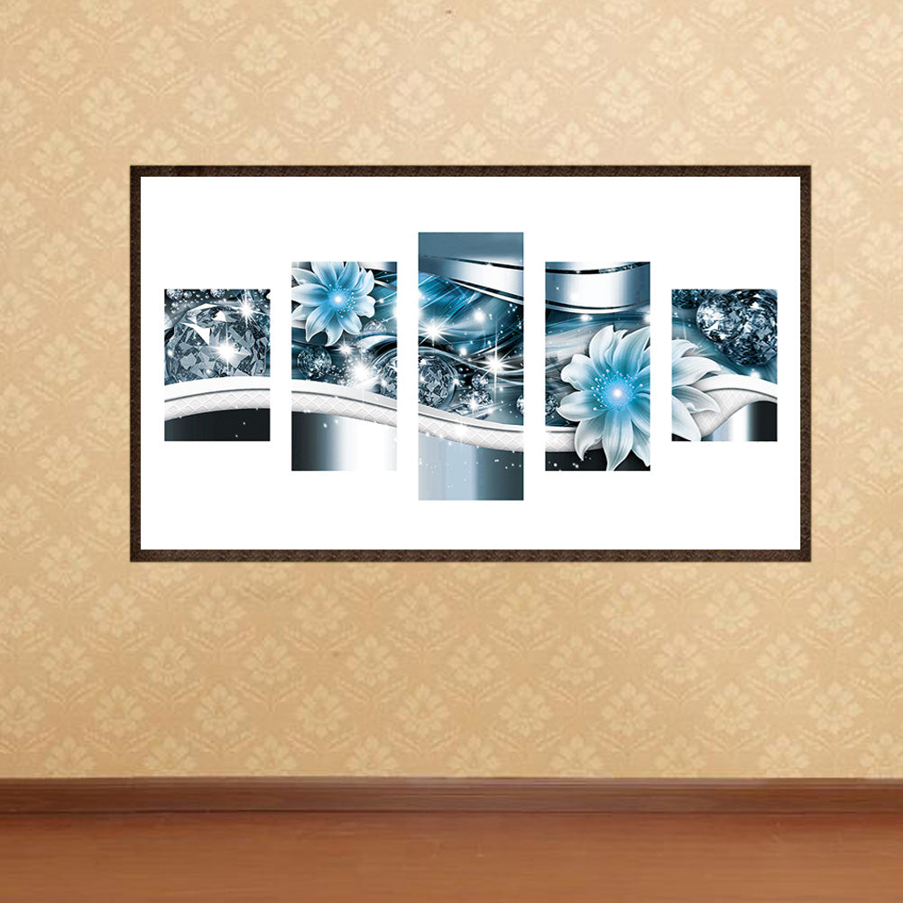 Flower - Full Round Drill Diamond Painting 95*45CM
