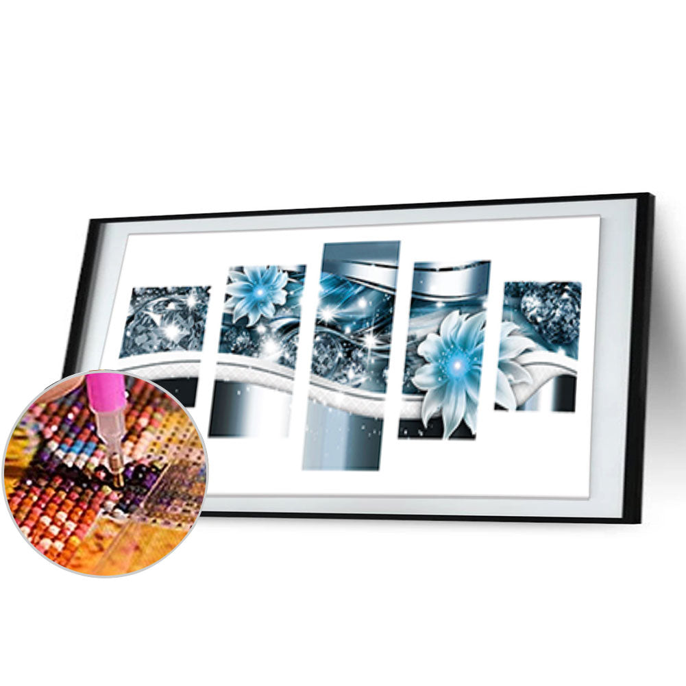 Flower - Full Round Drill Diamond Painting 95*45CM