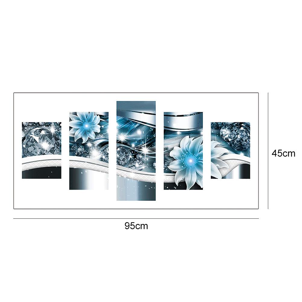 Flower - Full Round Drill Diamond Painting 95*45CM