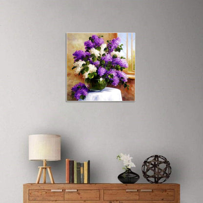 Flower ? - Full Square Drill Diamond Painting 30*30CM
