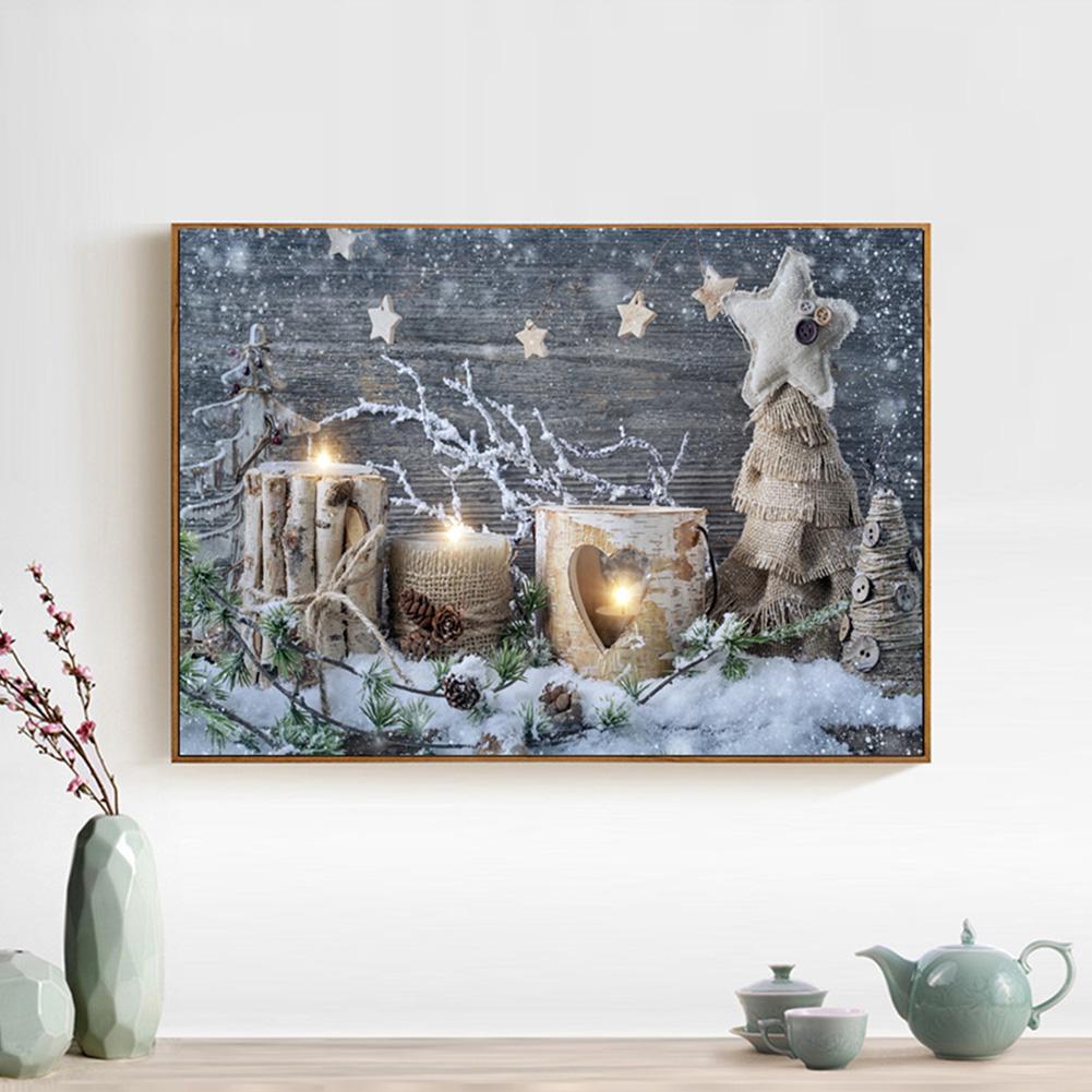 Christmas - Full Round Drill Diamond Painting 40*30 CM