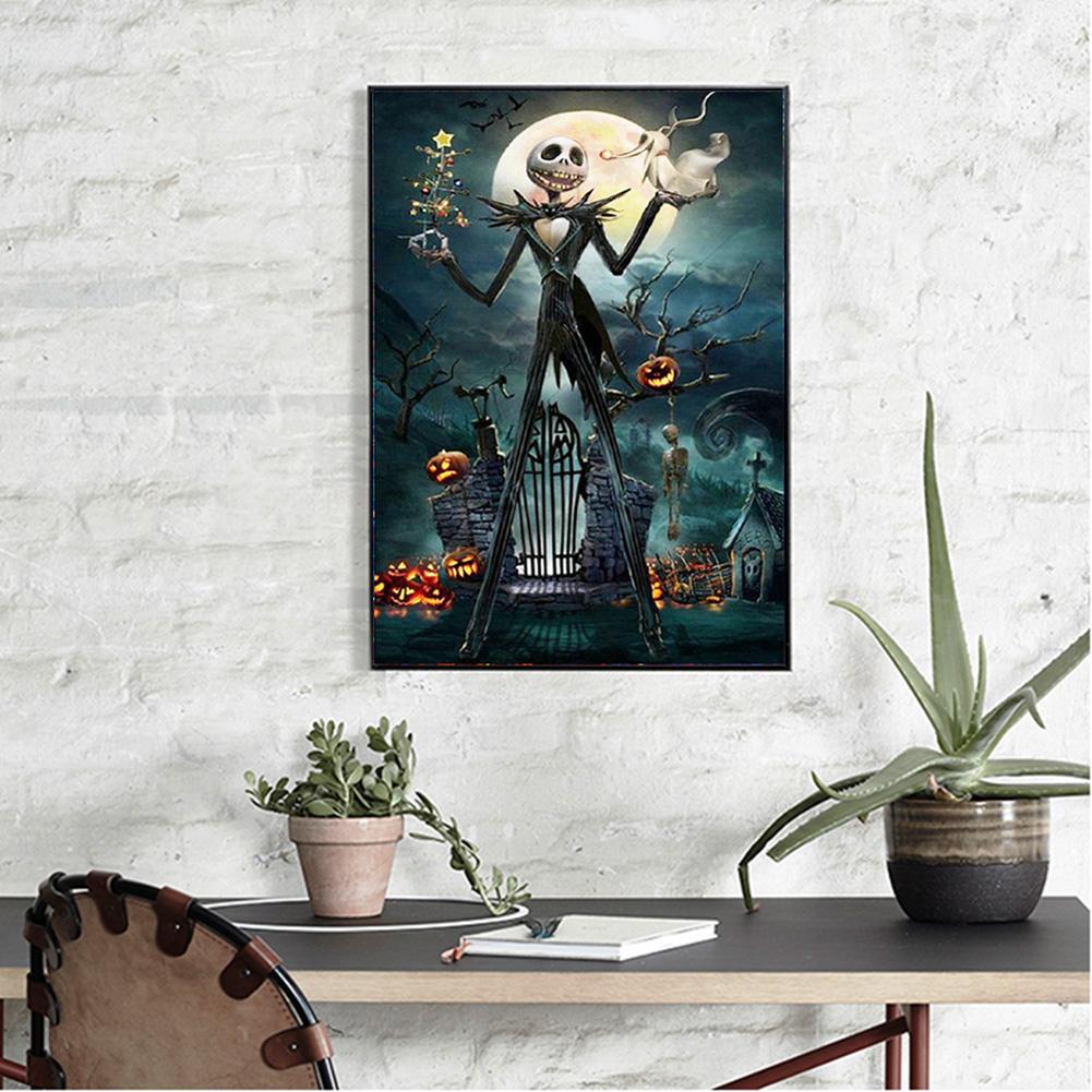 Halloween Devil - Full Round Drill Diamond Painting 30*40CM
