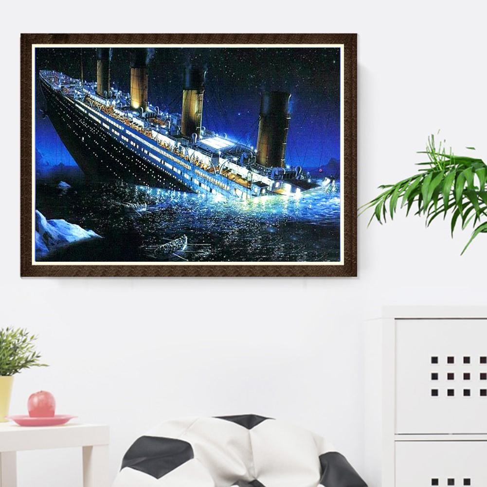 Titanic - Full Round Drill Diamond Painting 30*40CM