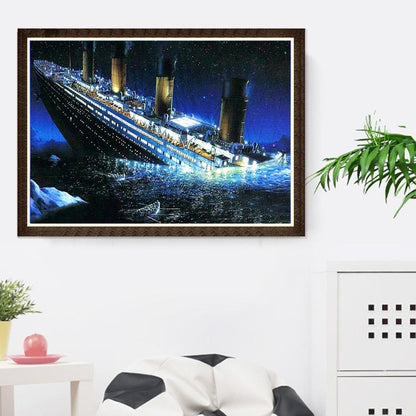 Titanic - Full Round Drill Diamond Painting 30*40CM