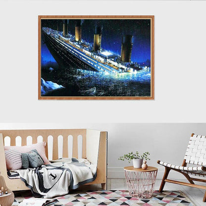 Titanic - Full Round Drill Diamond Painting 30*40CM