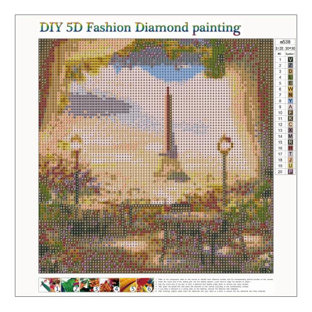 Lighting - Full Round Drill Diamond Painting 30*30CM